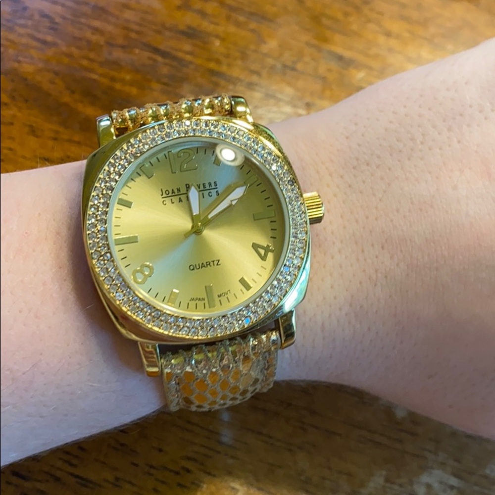 Joan Rivers Gold Watch